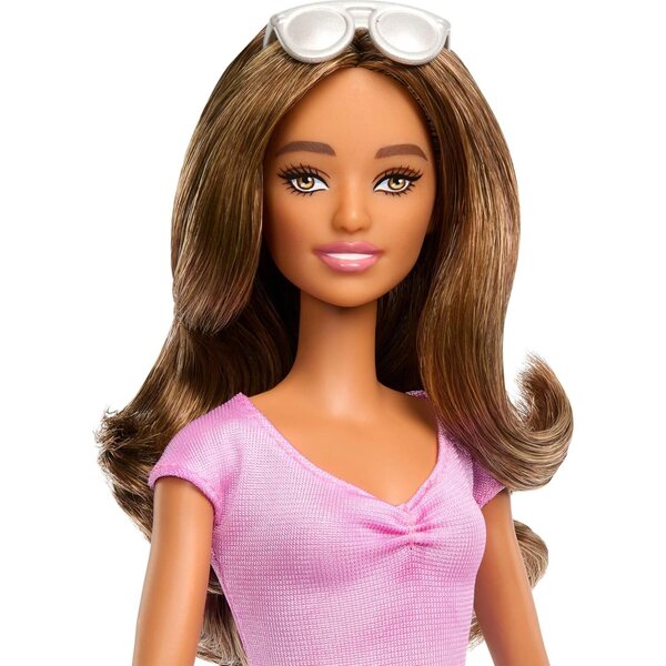 Barbie Fashionista's #228: Blinde pop met wandelstok en zonnebril