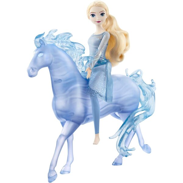 Mattel Disney Frozen 2 Elsa mat Päerd Waasser Nokk - Posable Doll an Figurine