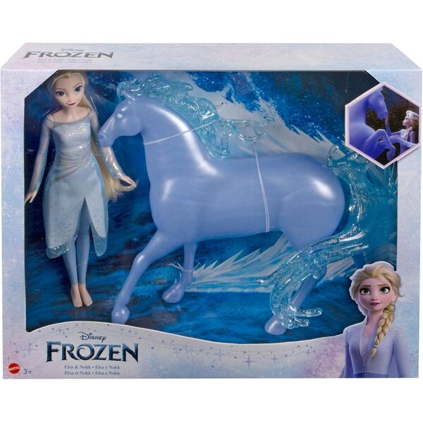 Mattel Disney Frozen 2 Elsa mat Päerd Waasser Nokk - Posable Doll an Figurine