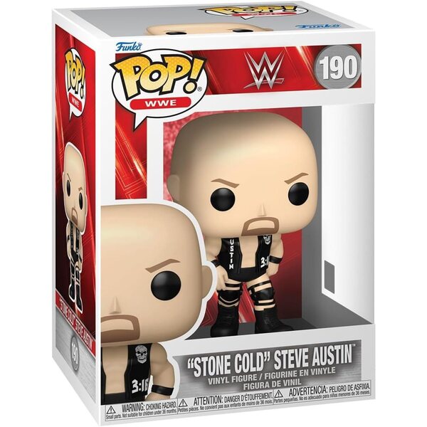 Funko Pop! WWE Stone Cold Steve Austin - Figurina tal-Vinil Collectible 9.5 cm