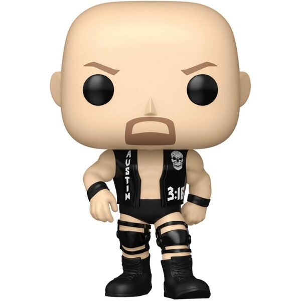 Funko Pop! WWE Stone Cold Steve Austin – Sammlerfigur aus Vinyl, 9,5 cm