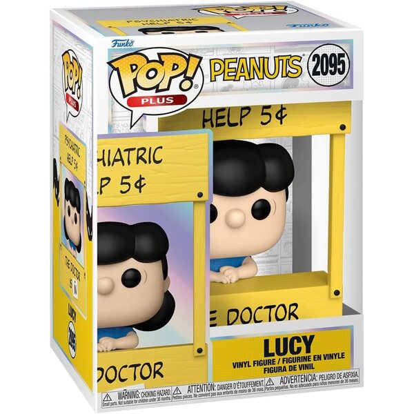 Funko Pop! Plus Lucy Peanuts - Συλλεκτικό άγαλμα βινυλίου 9,5 cm, τέλειο δώρο