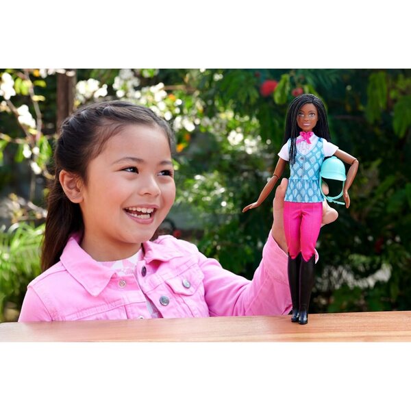 Barbie Brooklyn avec vêtements et accessoires d'équitation - Barbie Mystères