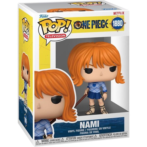 Funko Pop! TV: Biċċa waħda - Nami, Figurina tal-vinil ta’ 9.7 ċm għall-kolletturi