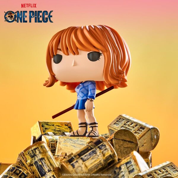Funko Pop! Telewizor: One Piece - Nami, figurka winylowa o średnicy 9,7 cm dla kolekcjonerów