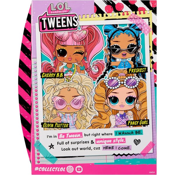 LOL Surprise Tweens Core Doll Cherry B.B. – Modepuppe mit exklusiven Überraschungen