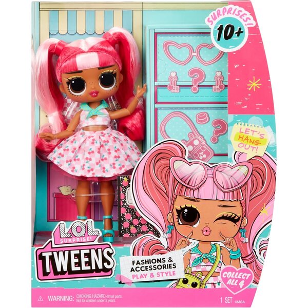 LOL Surprise Tweens Core Doll Cherry B.B. – Modepuppe mit exklusiven Überraschungen