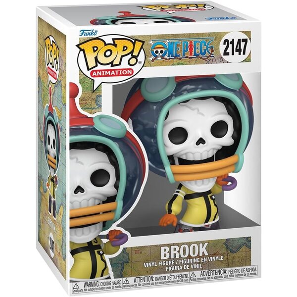 Funko Pop! One Piece - Brook Egg Arc - Kolekcjonerska figurka winylowa 9,5 cm