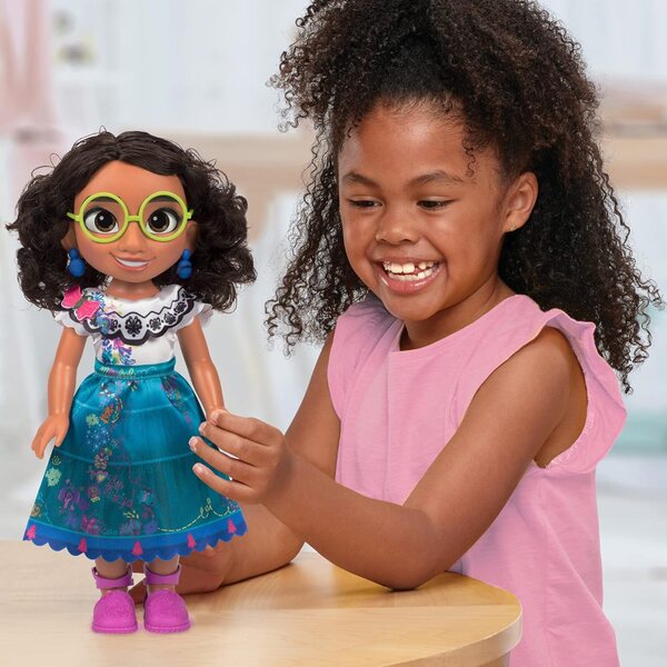 Disney Encanto Mirabel 35 cm große Puppe mit Brille, Schuhen und Originaldetails
