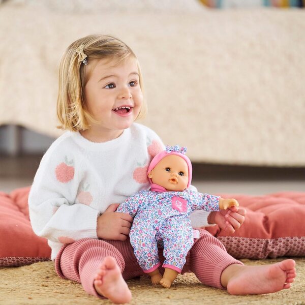 Bébé Calin Capucine Puppe 30 cm mit verschließbaren Augen und Vanilleduft