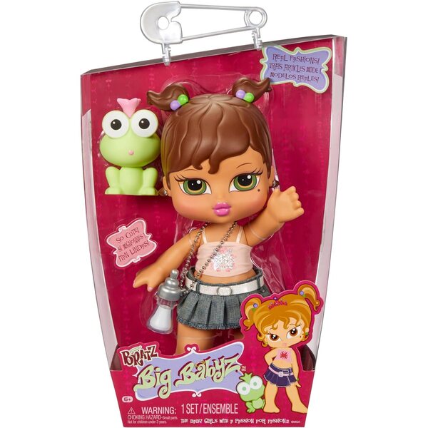 Bratz Big Babyz Yasmin Ikondocka med tillbehör och originalkläder 33,5 cm