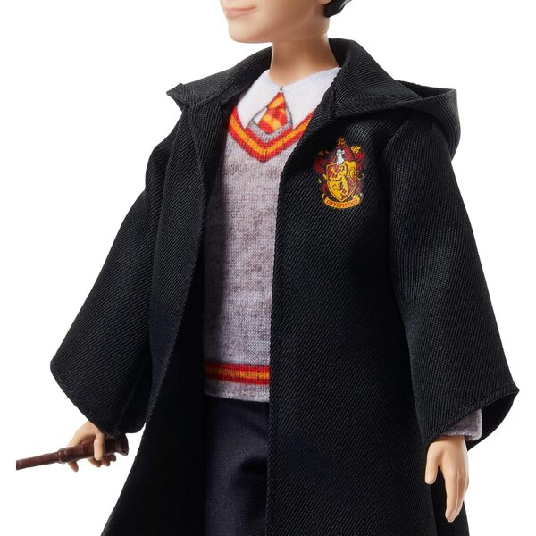 Poupée Harry Potter Mattel avec uniforme amovible de Poudlard et baguette magique