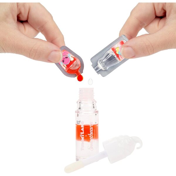 Yummiland Sweethearts Ruby Hearts Lipgloss-Puppen – Lipgloss-Set zum Selbermachen zum Valentinstag