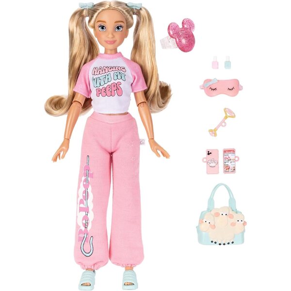 Disney ILY 4Ever Bo Peep 29 cm große Puppe mit 13 Artikulationspunkten und glitzerndem Mickey-Ring