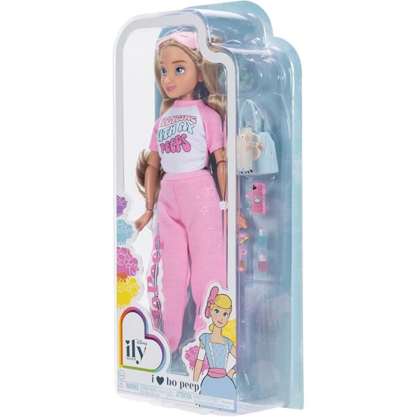 Disney ILY 4Ever Bo Peep 29 cm große Puppe mit 13 Artikulationspunkten und glitzerndem Mickey-Ring