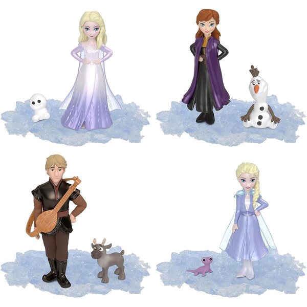Mattel Disney Frozen Ice Reveal: Klenge Poppen Set mat 6 Iwwerraschungen an Accessoiren