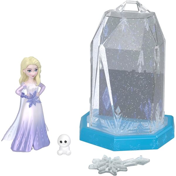 Mattel Disney Frozen Ice Reveal: Set Bambola Piccola con 6 Sorprese e Accessori