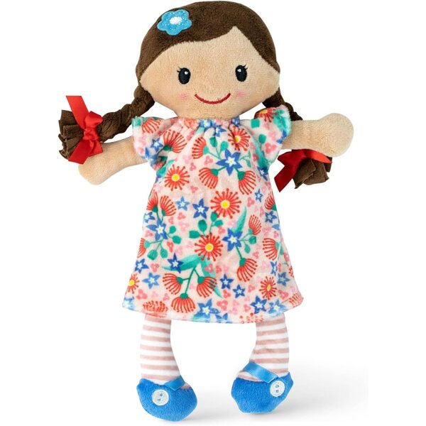 Tiger Tribe Matilda Rag Doll 25 cm Soft Stoff Blummenkleid
