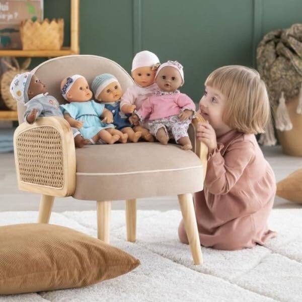 Corolle Bébé Calin Maël Boy: 12" weiche Puppe mit Vanilleduft für Kinder ab 18 Monaten