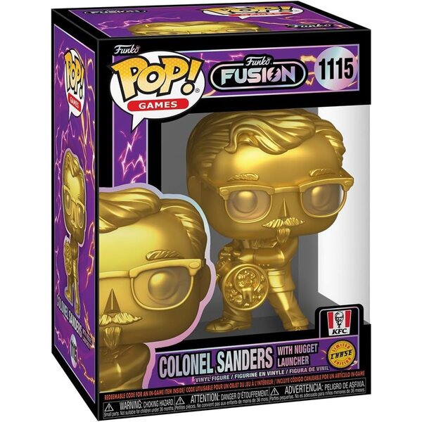 Funko Pop! Ad Icons Fusion Colonel Sanders mit Nugget Launcher 9,7 cm – Limited Edition