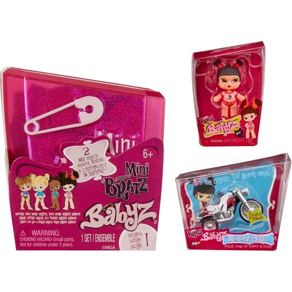 Mini Bratz Babyz Collezionabili: 2 Mini Figure in Confezione Cieca Y2K Vintage