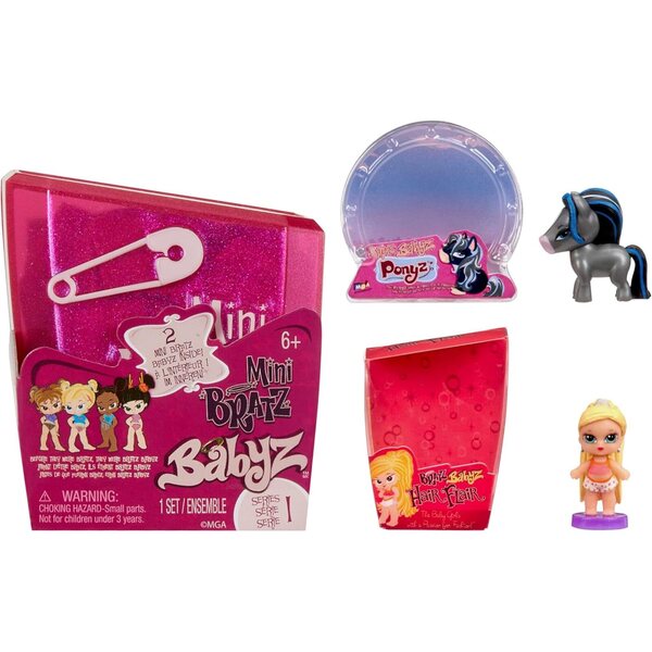 Mini Bratz Babyz Collezionabili: 2 Mini Figure in Confezione Cieca Y2K Vintage