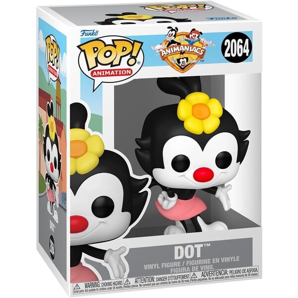 Funko Pop! Animaniacs Dot – Offizielle 11,2 cm große Vinyl-Sammelfigur
