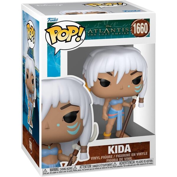 Funko Pop! Kida Atlantiszból: Az elveszett birodalom – Gyűjthető bakelit ábra 9,7 cm