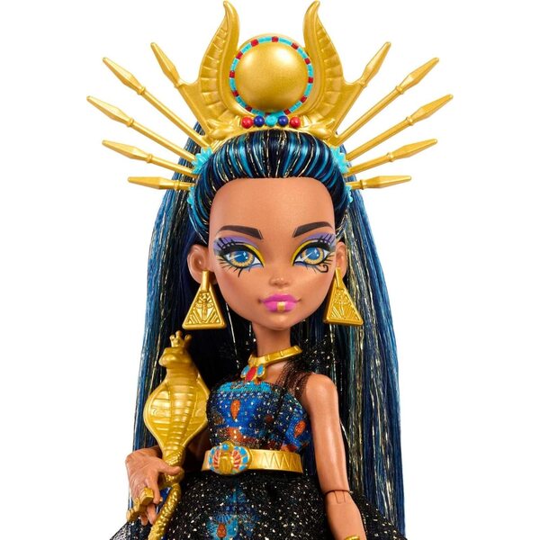 Monster High Cleo De Nile Puppe im Partykleid mit Party-Accessoires