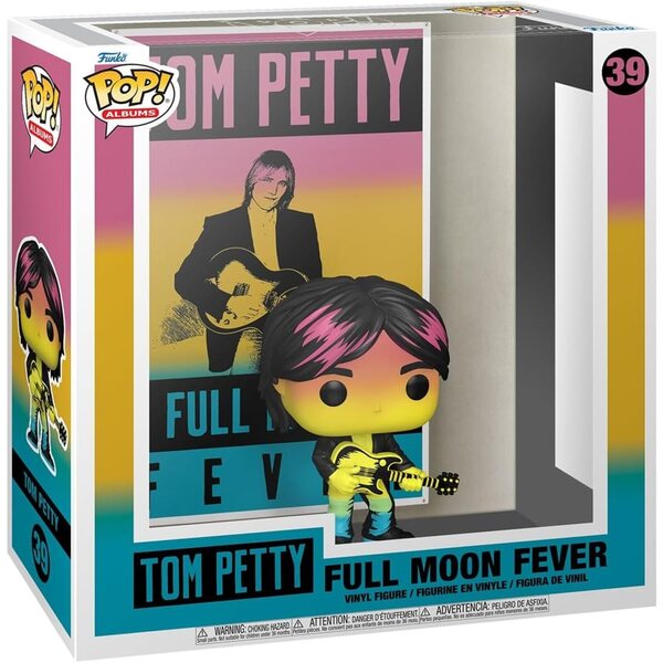Funko Pop! Tom Petty Full Moon Fever - Album tal-Figurini tal-Vinil Collectible 22 cm