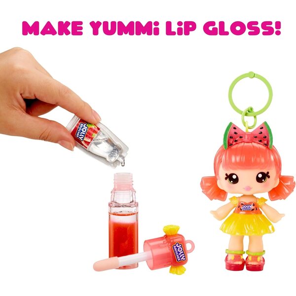 Yummiland Mimi Melancia JOLLY RANCHER Boneca com brilho labial Kit DIY 4+