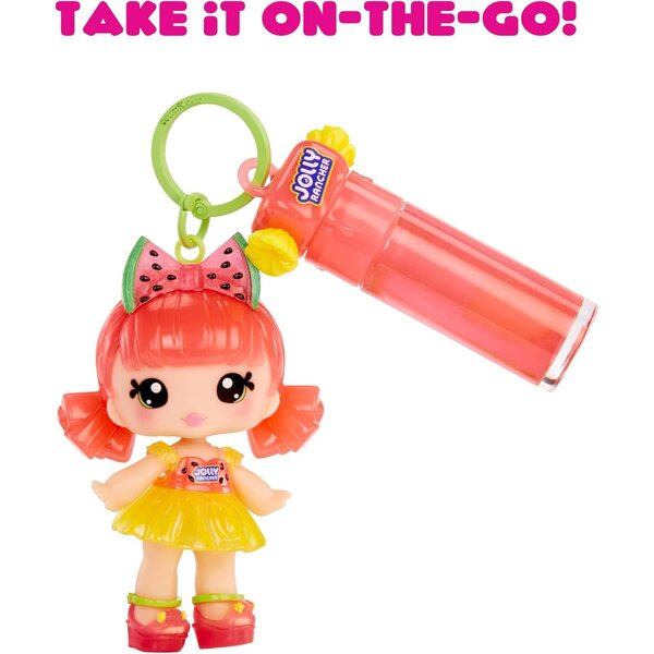 Yummiland Mimi Melancia JOLLY RANCHER Boneca com brilho labial Kit DIY 4+