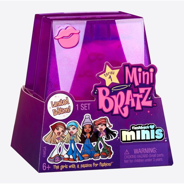 Bratz Minis Serie 1–2 Y2K-Minispielzeug mit Sammelverpackung