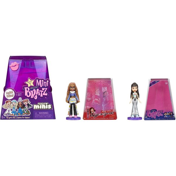 Bratz Minis Serie 1–2 Y2K-Minispielzeug mit Sammelverpackung