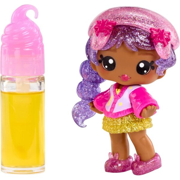 Muñeca Yummiland x PEEPS con kit de bricolaje con brillo labial perfumado, a partir de 4 años