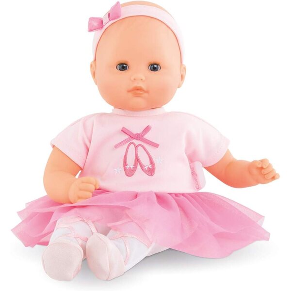 Corolle Bébé Calin Maeva Ballerine - Poupée Douce 30 cm Parfumée Vanille