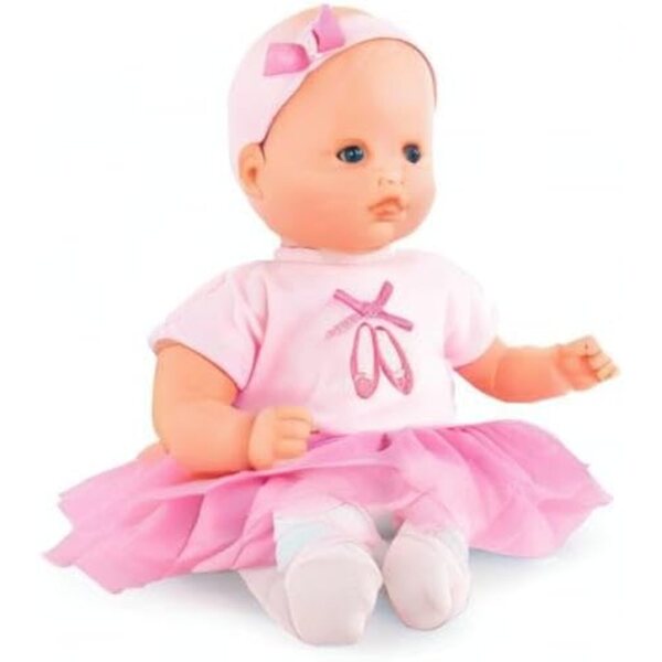 Corolle Bébé Calin Maeva Ballerina - Soft panenka 30 cm s vůní vanilky