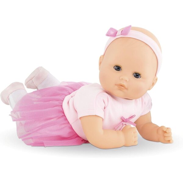 Corolle Bébé Calin Maeva Ballerina - Soft panenka 30 cm s vůní vanilky