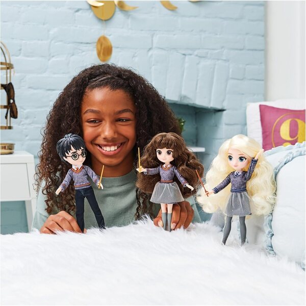 Ron Weasley 20 cm große Puppe mit Hogwarts-Uniform und Zauberstab – Zauberwelt
