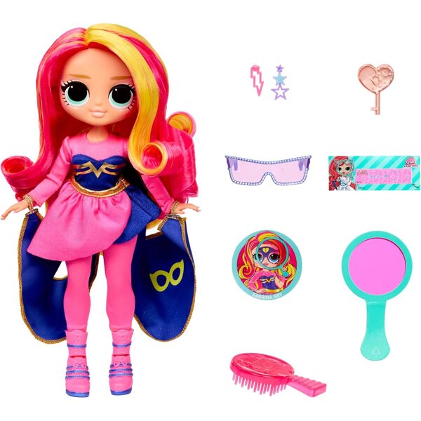 LOL Surprise OMG Eye Spy Superheld – Modepuppe mit Farbwechsel und Hinweisen