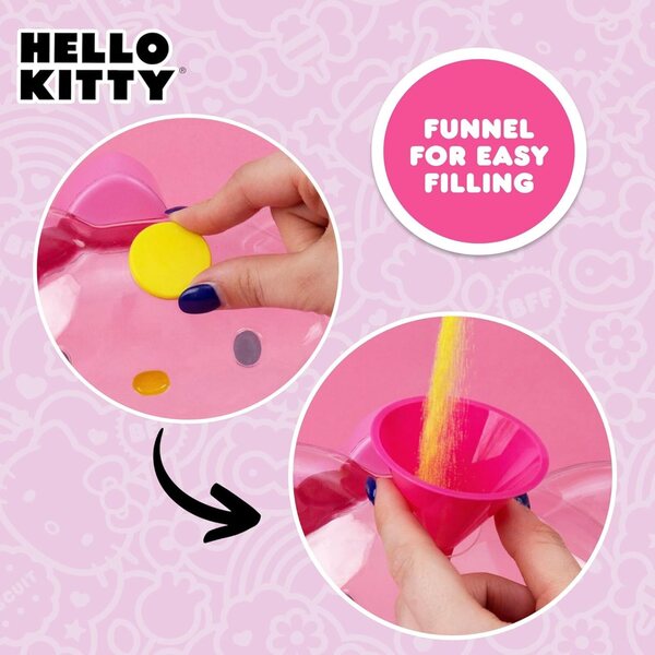 Hello Kitty Activity Doll - Herbruikbaar zintuiglijk speelgoed met zand en water voor kinderen