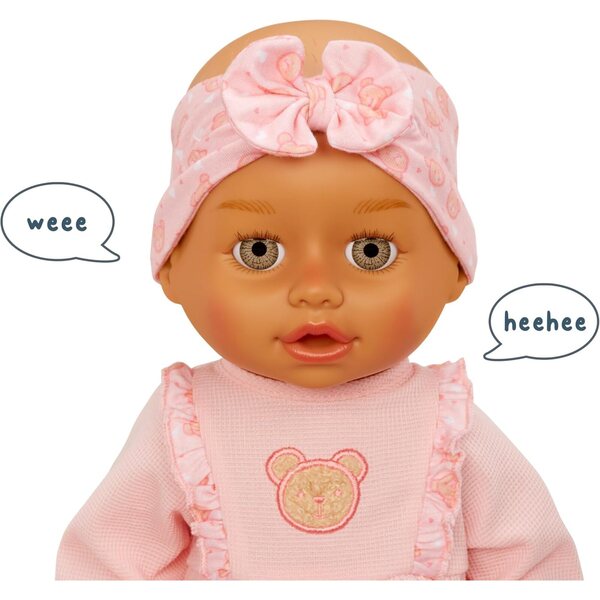 Baby born Lauflern-Olivia: Realistische Puppe mit 6 Funktionen, Spaziergängen, Krabbeln, Geräuschen und Bewegung