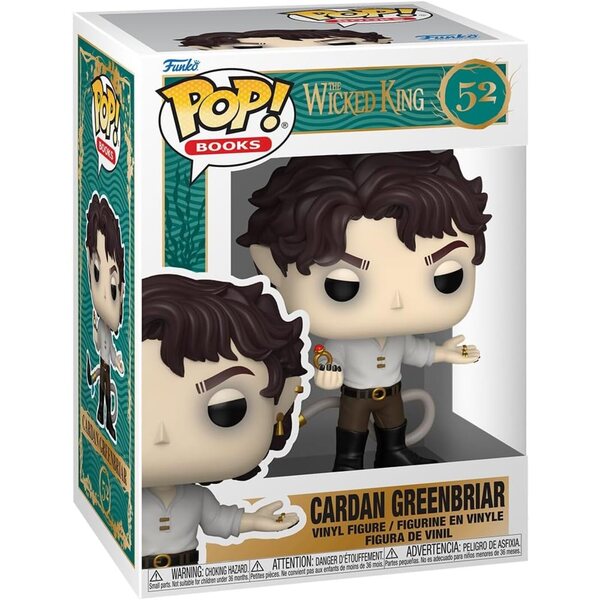 Funko Pop! Cardan Greenbriar a The Wicked King-től - 9,5 cm-es vinyl figura