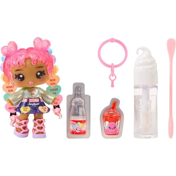 Yummiland x Sweethearts Lipgloss-Puppen: Puppen mit Herz DIY-Lipgloss-Set
