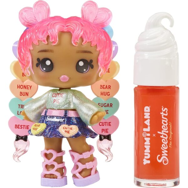 Yummiland x Sweethearts Lipgloss-Puppen: Puppen mit Herz DIY-Lipgloss-Set