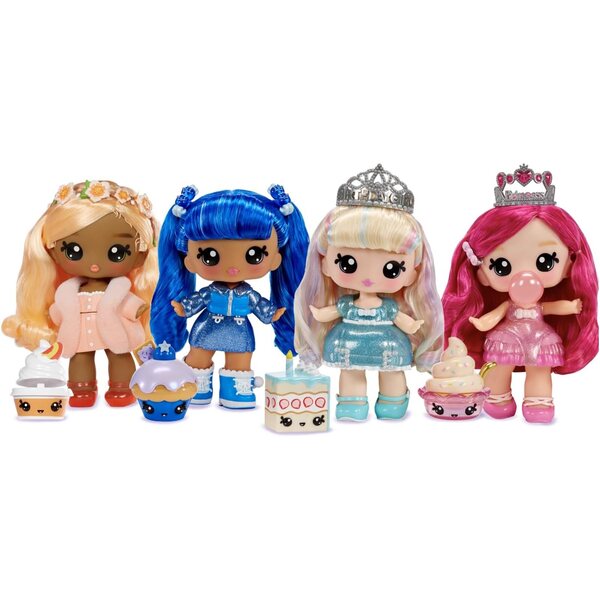 Yummiland Rory Blueberry große Puppe mit Lipgloss und Num Nom – ab 4 Jahren