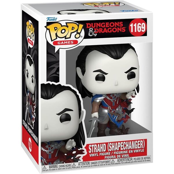 Funko Pop! D&D Strahd Shapechanger vinyl ábra 9,5 cm - Hivatalos kollekció