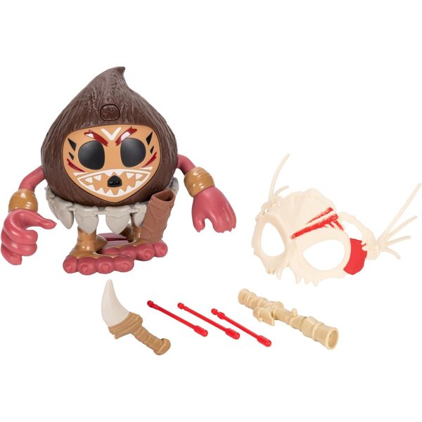 Actionfigur Disney Moana 2 Kotu mit Maske, Dolch und Dartspielzeug