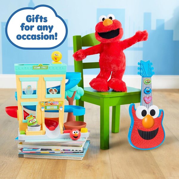 Sesame Street - Ensemble de jeu autour du quartier avec balles, sons et phrases pour enfants de 12 mois et plus
