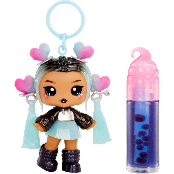 Yummiland Lipgloss-Puppe Sour Sweeties Nina Heartpop – Spielzeug mit DIY-Lipgloss und Schlüsselanhänger